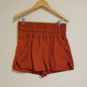 Free People Movement Women's Size XL  Burnt Orange The Way Home Shorts